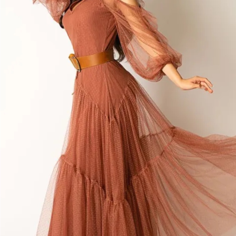 Joyfolie - Malani Dress in Rosette - Picture 2 of 12